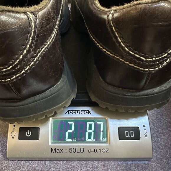 2/$30 Bed Stu Brown Distressed Leather Loafers Slip On Mens 10 Y2K 90s Vintage - Picture 15 of 15